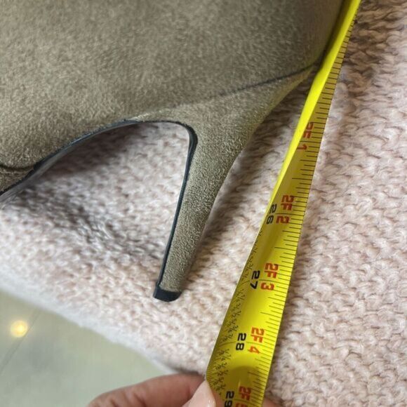 ALDO Asteille Over the Knee High Heel Boots Brown Suede Sexy Size Zipper Woman 9 - Picture 5 of 7